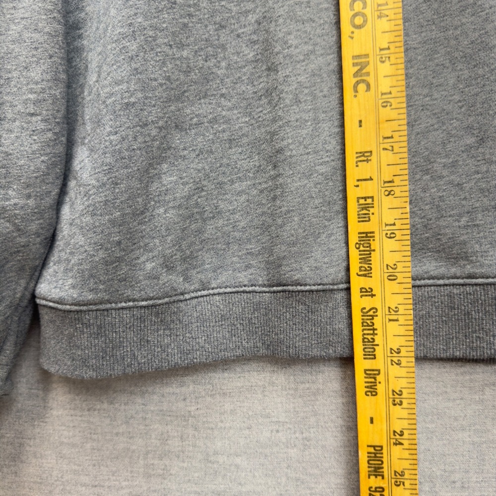 Anthropologie Current Air L.A. Studded Balloon Sleeve Sweatshirt Gray Size Small - Picture 9 of 9